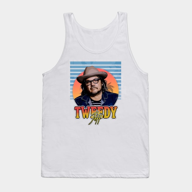 jeff tweedy retro style flyer vintage Tank Top by Now and Forever